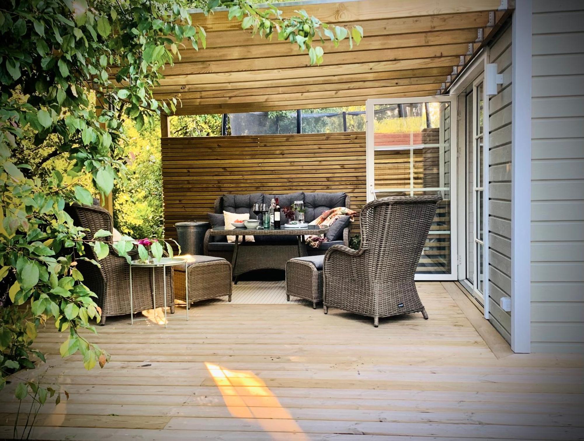 Strandnaera, Pergola, P-Plats I Hoellviken Екстер'єр фото